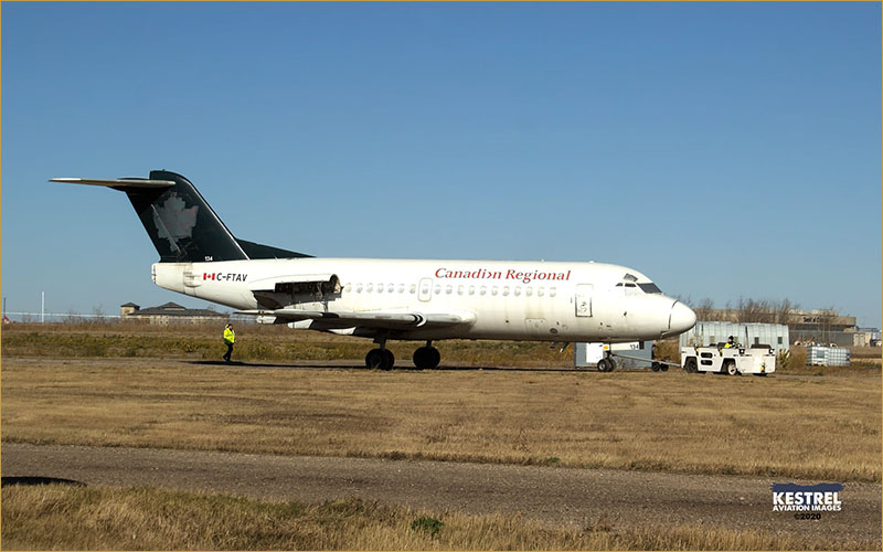 Canadian Regional Airlines - Fokker F28